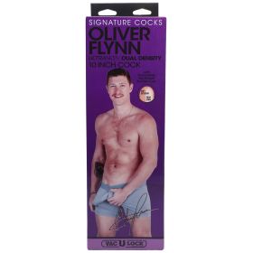 Signature Cocks Oliver Flynn Ultraskyn Dual  Density 10 Inch Cock