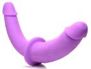 Double Charmer Silicone Double Dildo With Harness