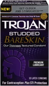 Trojan Studded Bareskin