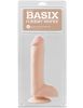 Basix Rubber Works 8 Inch Dong With Suction Cup