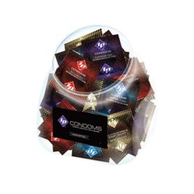 ID Condoms (Option: Assorted  144 Piece Jar)