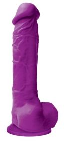 Colours Pleasures (Option: 8 Inch Dildo  Purple)