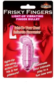 Light Up Frisky Finger (Option: Magenta)