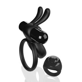 Screaming O Remote Controlled Ohare Vibrating Ring (Option: Black)