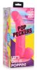 Pop Pecker 7.5 Inch Dildo With Balls