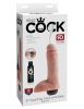 King Cock 8 Inch Squirting Cock With Balls