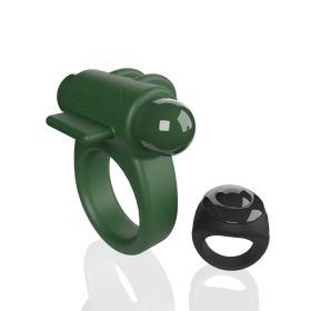 Screaming O Remote Controlled Switch Vibrating  Ring (Option: Green)