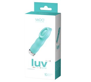 Luv Plus Rechargeable Mini Vibe (Option: Tease Me Turquoise)