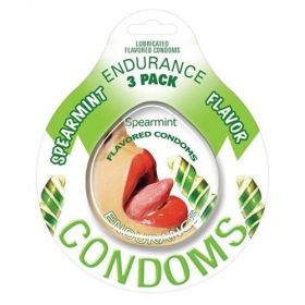 Endurance Condoms (Option: Spearmint  3 Pack)