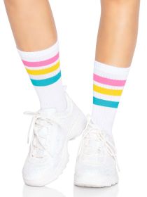 Pride Crew Socks (Option: One Size  Pansexual)