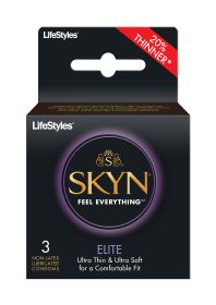 Lifestyles Skyn Elite (Option: 3 Pack)