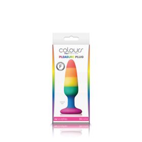 Colours (Option: Pride Edition  Pleasure Plug  Medium  Rainbow)