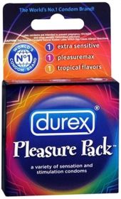 Durex Pleasure Pack (Option: 3 Pack)