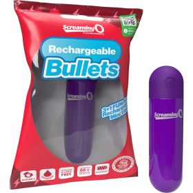 Screaming O Rechargeable Bullets (Option: Purple)