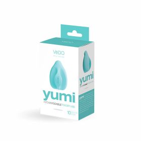 Yumi Rechargeable Finger Vibe (Option: Tease Me Turquoise)