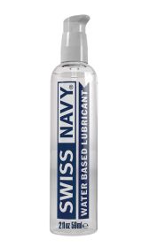 Swiss Navy Water (Option: Based Lube  2 Fl. Oz.)