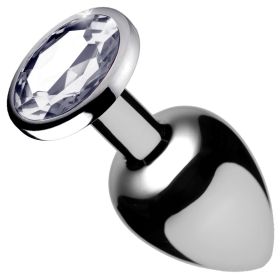 Clear Gem Anal Plug (Option: Small)