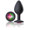 Cloud 9 Novelties Gems Jeweled Silicone Anal Plug