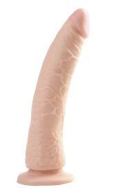 Basix Rubber Works (Option: Slim 7 Inch With Suction Cup  Flesh)