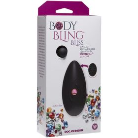 Body Bling (Option: Clit Caress MiniVibe in Second Skin Silicone  Pink)