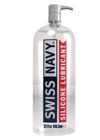 Swiss Navy Silicone Lube (Option: 32 Fl. Oz.)