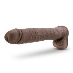 Au Naturel (Option: Daddy  14 Inch Sensa Feel Dual  Density Dildo  Chocolate)