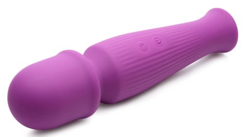 Silicone Wand Massager (Option: Violet)