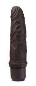 Dr. Skin Silicone (Option: Dr. Robert  7 Inch Vibrating  Dildo  Brown)