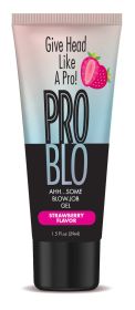 Problo Ahh...some Blow (Option: Job Gel   Strawberry  1.5 Fl. Oz.)