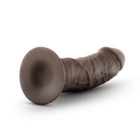 Au Naturel (Option: 8 Inch Dildo With Suction Cup   Chocolate)