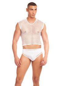 Net Flex 3pc Set (Option: Small/medium  White)