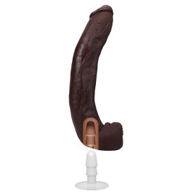 Signature Cocks (Option: Dredd  13.5 Inch Ultraskyn Cock With Removable VacULock Suction Cup  Chocolate)