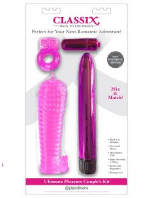 Classix Ultimate Pleasure Couples Kit (Option: Pink)