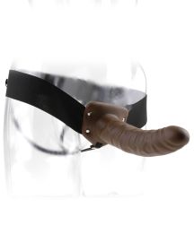 Fetish Fantasy Series 8 Inch Hollow Strap (Option: on   Brown)