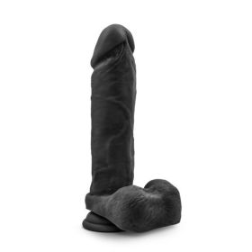 Au Natural (Option: Bold  Massive  9 Inch Dildo   Black)