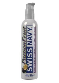 Swiss Navy Flavors Water Based Lubricant (Option: Passion Fruit 4 Fl. Oz.)