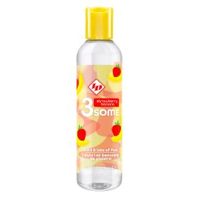 3some 3 (Option: in1 Lubricant  Strawberry Banana  4 Fl. Oz.)