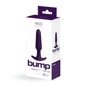 Bump Rechargeable Anal Vibe (Option: Purple)