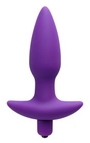 Aria Vibrating Silicone Anal Plug (Option: Medium)