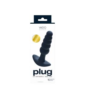 Plug Rechargeable Anal Vibe (Option: Black Pearl)