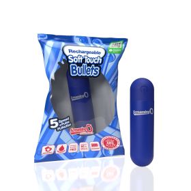 Screaming O Soft Touch Rechargeable Bullet (Option: Blue)