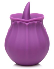 Inmi (Option: Bloomgasm Wild Violet Licking Silicone  Stimulator  Violet)