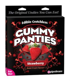 Gummy Panties (Option: for Her  Strawberry)