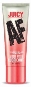 Juicy Af (Option: Watermelon Water Based Flavored Lubricant  4 Oz)