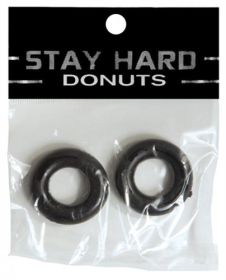 Stay Hard Donuts (Option: 2pack  Black)