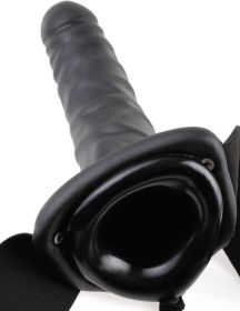 Fetish Fantasy Series 8 Inch Hollow Strap (Option: on   Black)