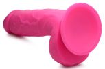 Pop Pecker 8.25 Inch Dildo With Balls