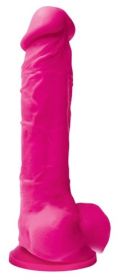 Colours Pleasures (Option: 8 Inch Dildo  Pink)