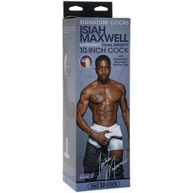 Signature Cocks (Option: Isiah Maxwell  10 Inch  Ultraskyn Cock With Removable VacULock Suction  Cup)