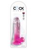 King Cock Clear 7 Inch With Balls